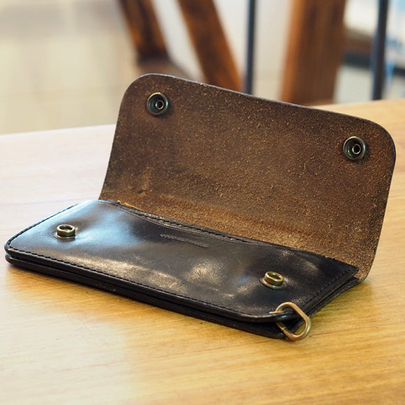 トラッカーウォレット 経年変化