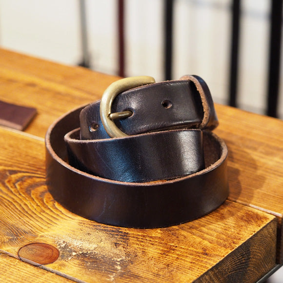 茶芯ハーネスベルトの経年変化