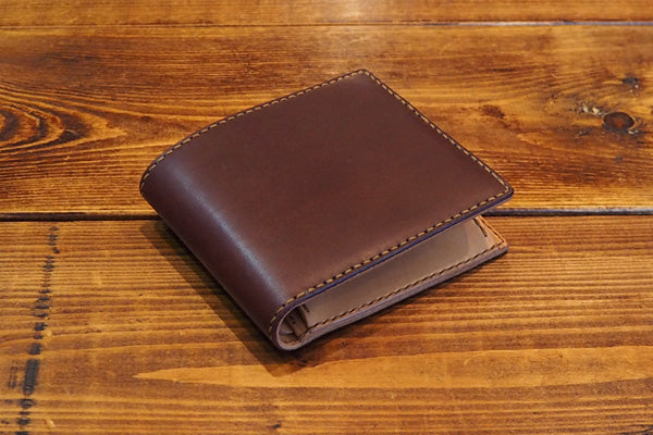 二つ折り財布 2トーンカラー