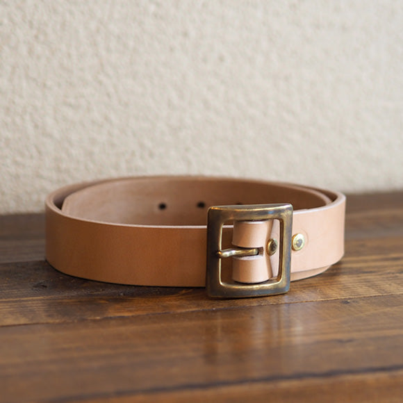 ギャリソンベルト ヌメ革